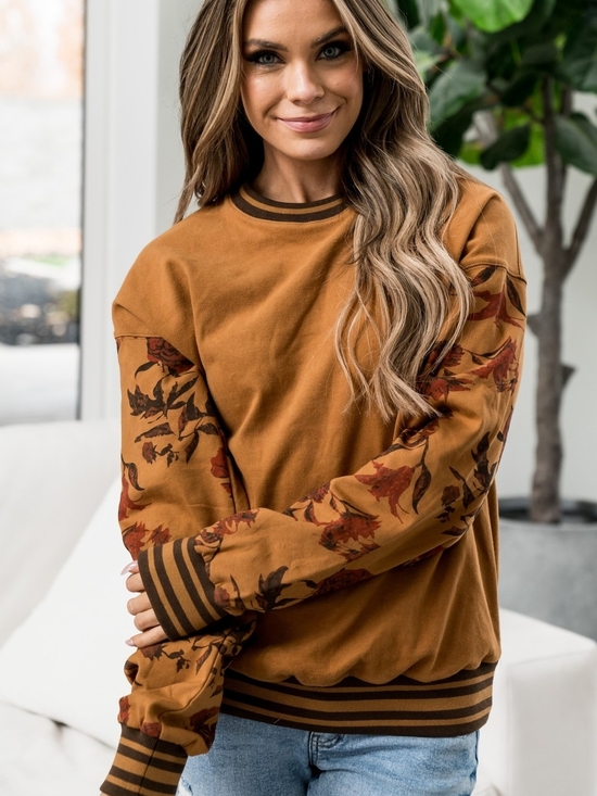 AMPERSAND AVE Tops - NWT Ampersand Avenue University Pullover - Hidden Gem Size Small